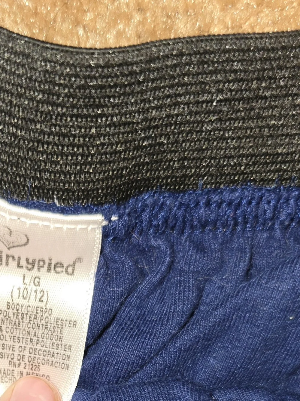OshKosh B'gosh Blue White Wash Denim Overall Skirt & Other Clothing Lot Sz 10